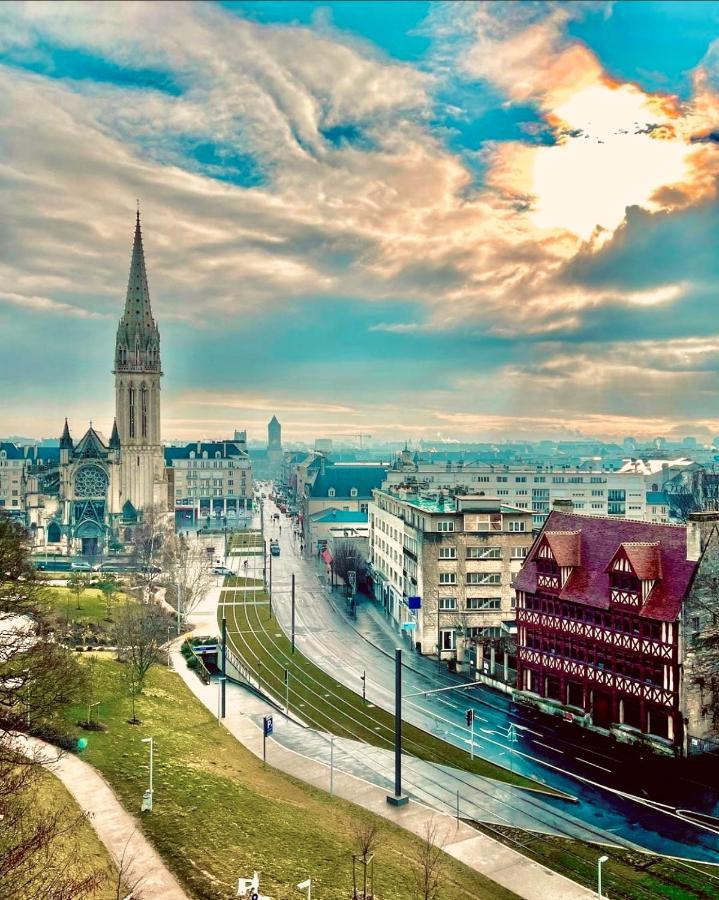 Studio Proche Commodite Et Gare . Centre Ville ก็อง ภายนอก รูปภาพ